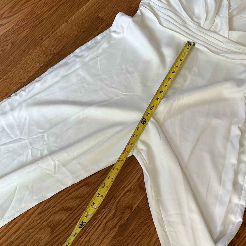 BHLDN x Theia Kenneth White Bridal Jumpsuit - Picture 10 of 16